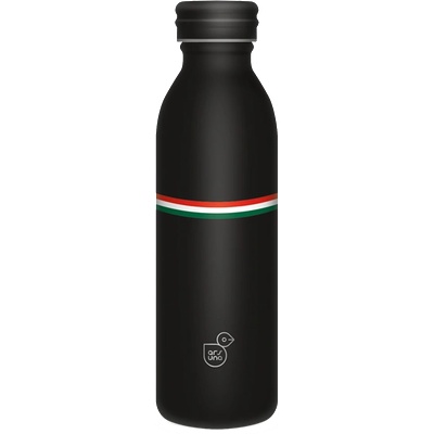 Ars Una 600 ml Flag Black 24 (5399) с двойни стени и метален чучур 56333992 (56333992)