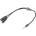 NATEC Кабел Natec - NKA-0639, жак 3.5 mm 4 pin/жак 3.5 mm 3 pin, 0.2 m, черен (NKA-0639)