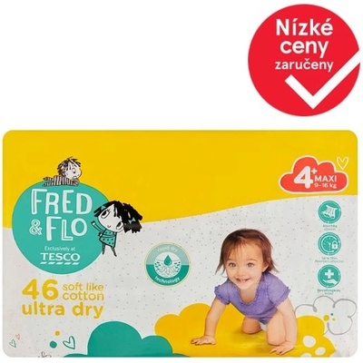 Fred & Flo 4+ Maxi 9-16 kg 46 ks