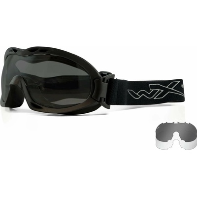 Okuliare Wiley X taktické Nerve sada 2 sklá čierny rám