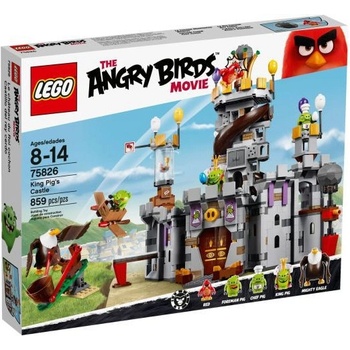 LEGO® Angry Birds 75826 Hrad krále Prasete