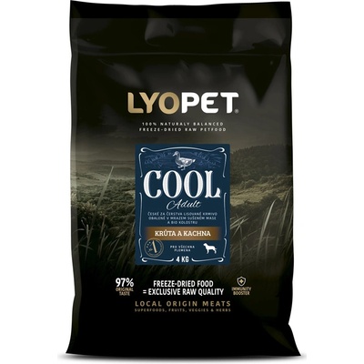 Lyopet Cool Adult Morka a kačica 4 kg