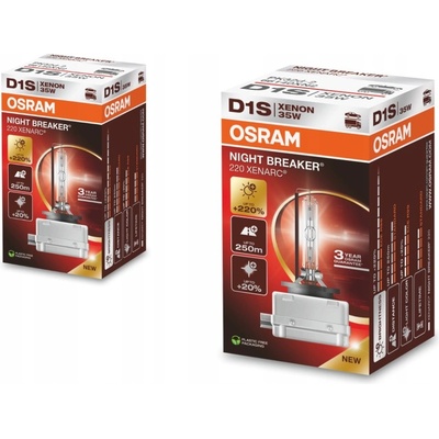 Osram xenonová výbojka D1S XENARC NIGHT BREAKER LASER +200% 1ks