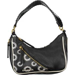 Desigual Дамска чанта desigual, Цвят Черен (23waxp77_ne2000)