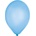LUKY Balón Solid 25 cm světle modrý