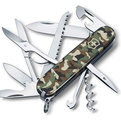 VICTORINOX HUNTSMAN Zelená,Světle zelená,Tmavě zelená,Stříbrná