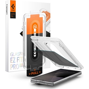 Spigen Поверителен стъклен протектор Spigen Glas. tR EZ-FIT Pro HD (AGL12249) - Samsung Galaxy Z Fold7 / Z Fold8 Ultra - Черен