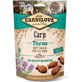 Carnilove Dog Semi Moist Snack Carp enriched with Thyme 200 g