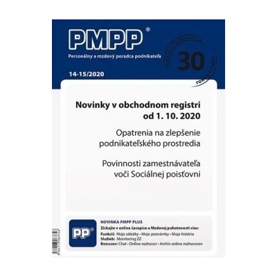 Personálny a mzdový poradca podnikateľa 14-15/2020