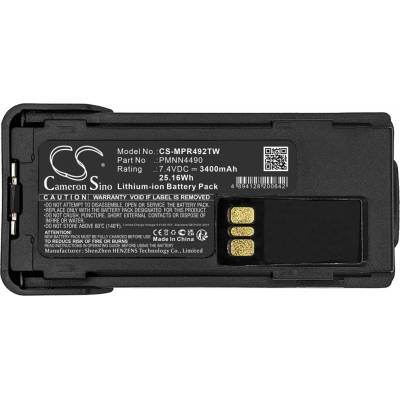 Cameron Sino CS-MPR492TW 7.4V Li-ion 3400mAh černá - neoriginální