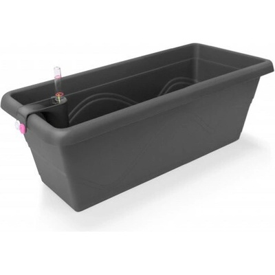 Plastkon samozavlažovací truhlík Extra Line Smart 40x20,5x17 cm Hnedá