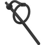 Penisplug Силиконова запушалка за сперма с пръстен и тапа Pissing Pleasure (6 мм)