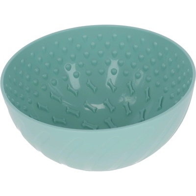 Kerbl Slippy купа за облизване, диаметър 20, 5 см, тюркоазена
