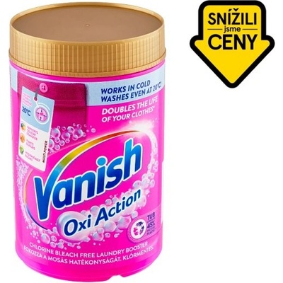 Vanish Oxi Action prášek na odstranění skvrn 625 g