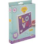 Grafix Рисуване с мъниста Grafix - Love, 15 х 15 cm (6605330048) - baby