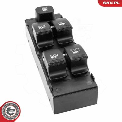 Spínač, zvedací zařízení oken ESEN SKV 37SKV208