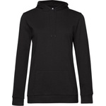 B&C Collection B&C #HOODIE WOMEN / Дамски суичър с качулка - черен XL (01W04Wu3304)