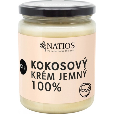 NATIOS Kokosové maslo jemné 500 g