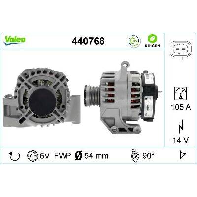 Alternátor VALEO 440768