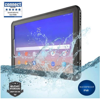 4smarts Rugged Case Active Pro STARK - ударо и водоустойчив калъф за Samsung Galaxy Tab S4 10.5 (черен)