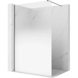 Mexen Kioto душ кабина Walk-in 100 x 200 см, бяло омбре 8 мм, gun metal - 800-100-101-95-86 (800-100-101-95-86)