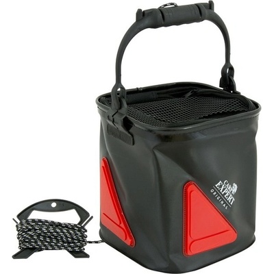 Carp Expert Vedro 22x22cm Čierne+Červené