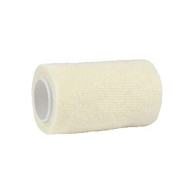 LEINA soudržný fixační obvaz, samolepicí, bílý, 8 cm široký, 4 m dlouhý
