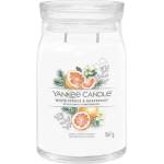 Yankee Candle - Ароматна свещ WHITE SPRUCE & GRAPEFRUIT голяма 567 г 60-90 часа (YC0090)