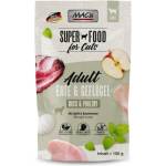 MAC's Mac’s Cat Adult GRAIN FREE, пауч за пораснали котки, БЕЗ ЗЪРНО, с Патешко и птиче месо, Ябълки и билков микс, 100 гр - Германия - 851VE
