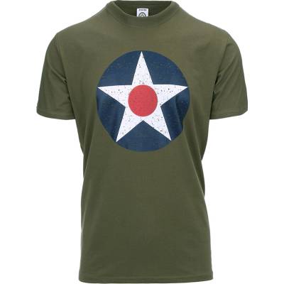 Tričko Fostex US Army Air Corps olivové