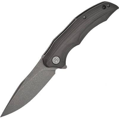 Petrified Fish PFP10 Hairtail Gray Stonewashed K110 Carbon Fiber PFP10CGAW