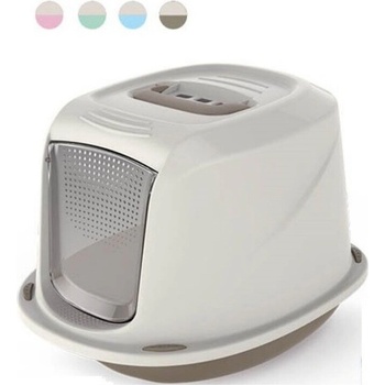 Georplast Galaxy Jumbo закрита котешка тоалетна с филтър 57х39, 5х38см