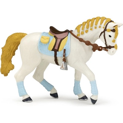 Papo - Фигурка Trendy Riding Women's Horse Blue