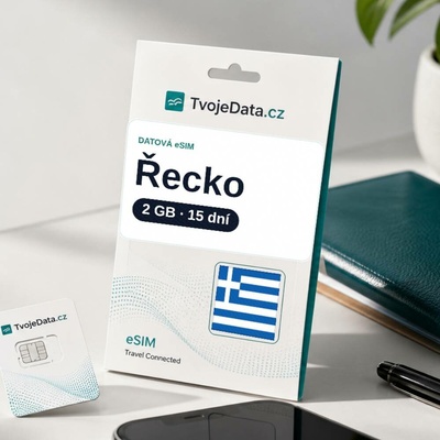 eSIM Řecko 2 GB / 14 dní