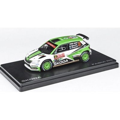 ABREX Škoda Fabia R5 2015 Dayinsure Wales R. GB 201731 Tidemand-Andersso 1:43