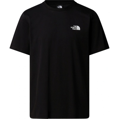 The North Face M Vertical logo SS TEE čierne biele