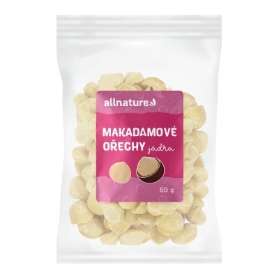 Allnature Makadamové ořechy 50g