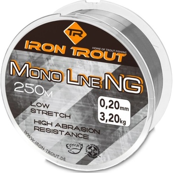 Iron Trout Mono NG Sivá 250 m 0,16 mm