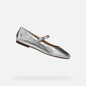 Geox Сребристи дамски балеринки Geox Marsilea Geox | Srebaren | ЖЕНИ | 36