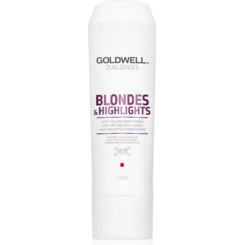 Goldwell Dualsenses Blondes & Highlights балсам за руса коса неутрализиращ жълтеникавите оттенъци 200ml