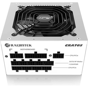 Image 1 of RAIJINTEK CRATOS 1000 White 1000W 80 PLUS Gold (0R30B00006)