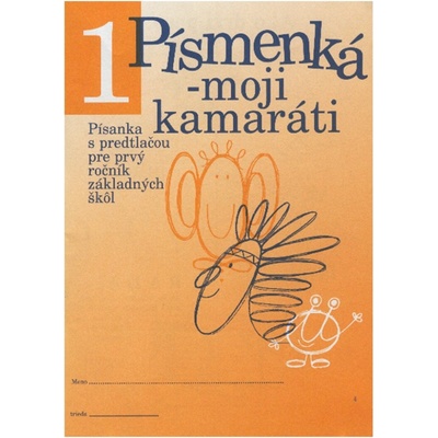 Písmenká - moji kamaráti 1-6