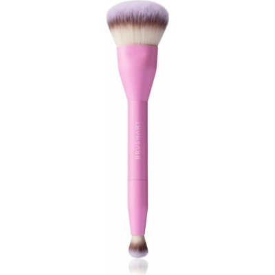 BrushArt Double Duty Concealer & Foundation brush štetec na make-up a korektor obojstranný 1 ks