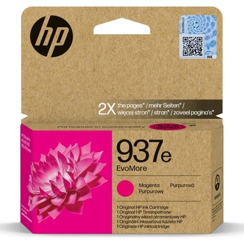HP 937e 4S6W7NE EvoMore магента (magenta) оригинална касета (4S6W7NE#CE1)