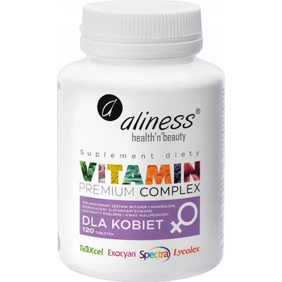Aliness Prémiový Vitamínový komplex pre ženy 120 tabliet
