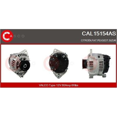 Alternátor CASCO CAL15154AS
