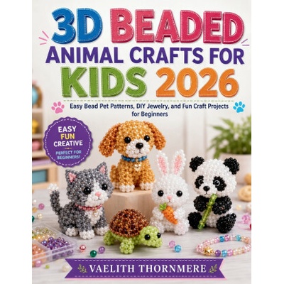 3D BEADED ANIMAL CRAFTS FOR KIDS 2026