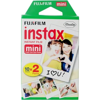 Fujifilm Фотохартия Fujifilm Instant Color Film, за Fujifilm Instax Mini, 20 листа
