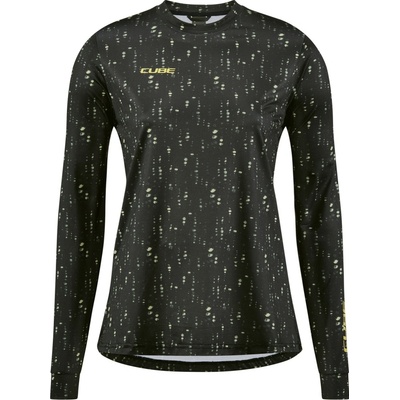 Cube ATX WS Round Neck Jersey L/S black pattern