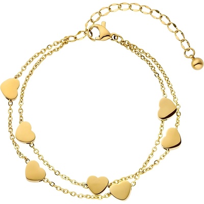 HARAHU Гривна LO-34175 Heart - Златна KP34175 (LO-34175)